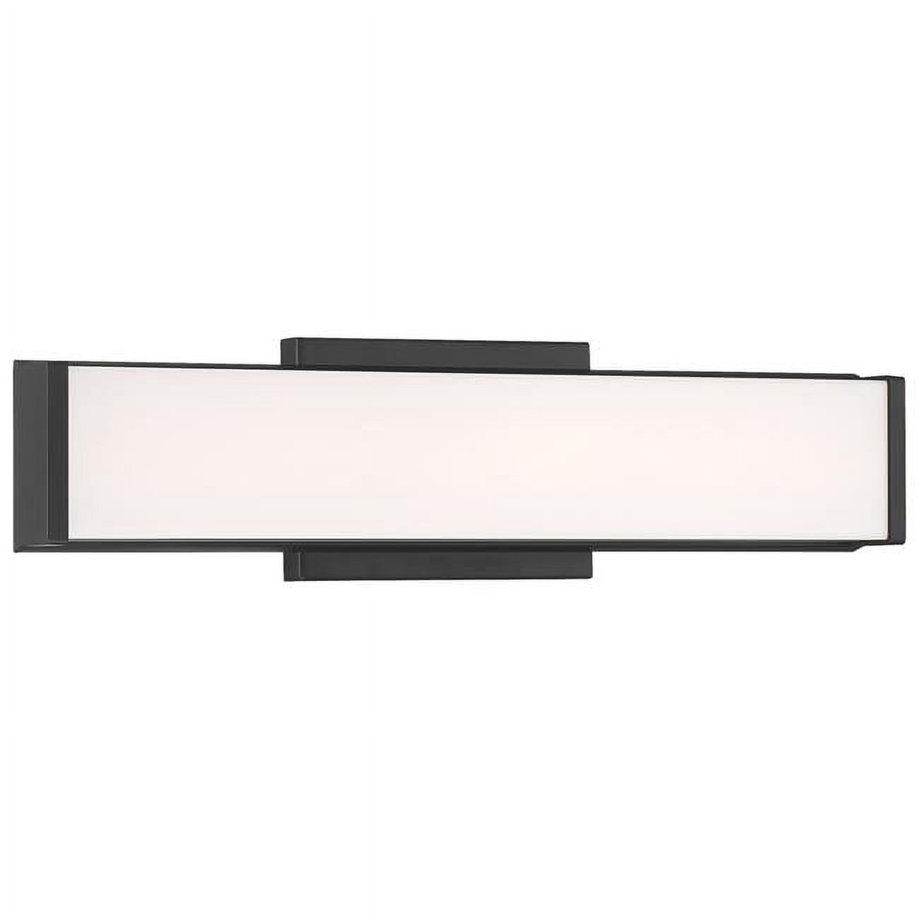 Picture of Access Lighting 62573LEDD-MBL-ACR Citi 48 in. Matte Black LED Vanity Wall Light&#44; Acrylic Lens