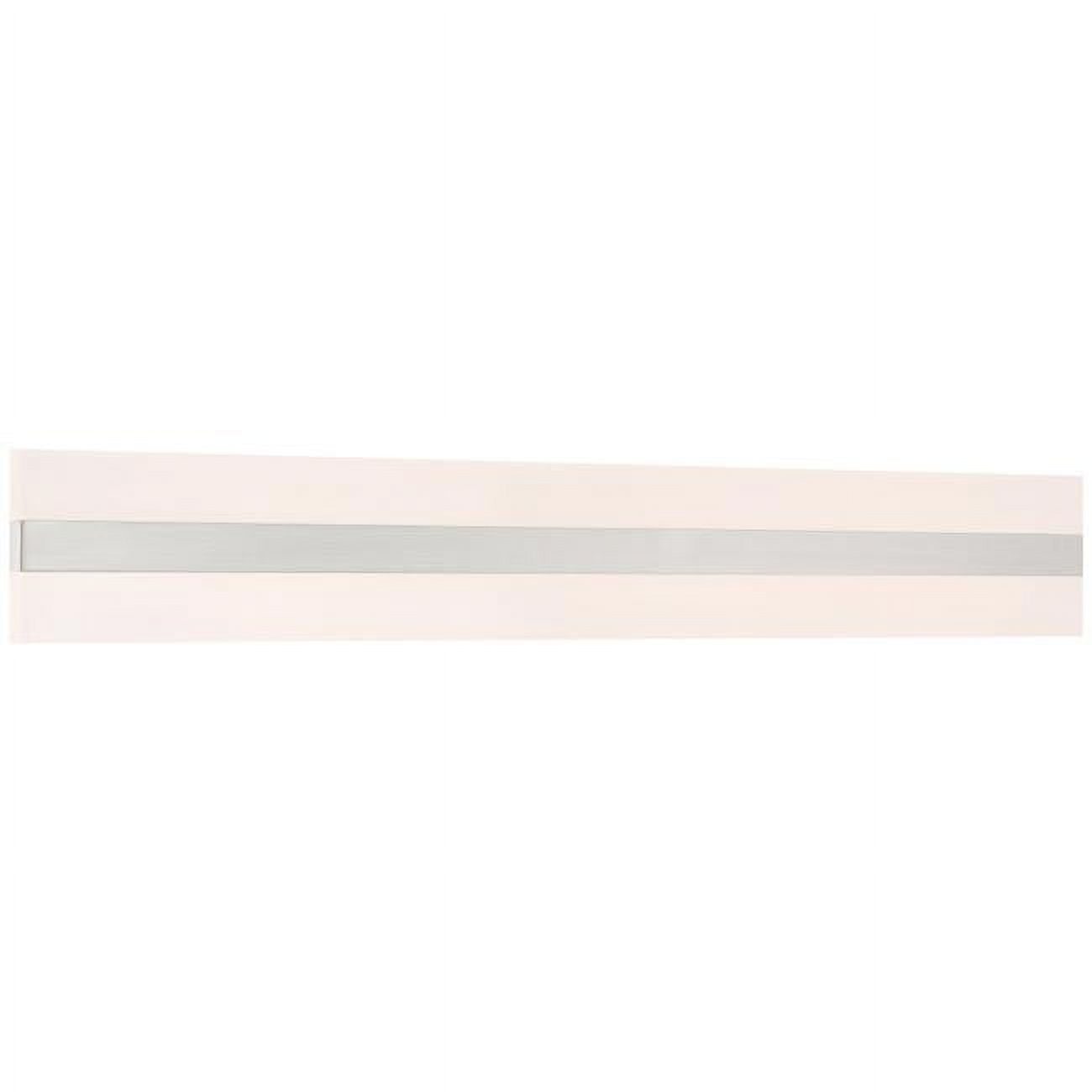 Picture of Access Lighting 62593LEDD-BS-ACR Netherton 36 in. Brushed Steel Bi-Directional LED Vanity Wall Light, Acrylic Lens