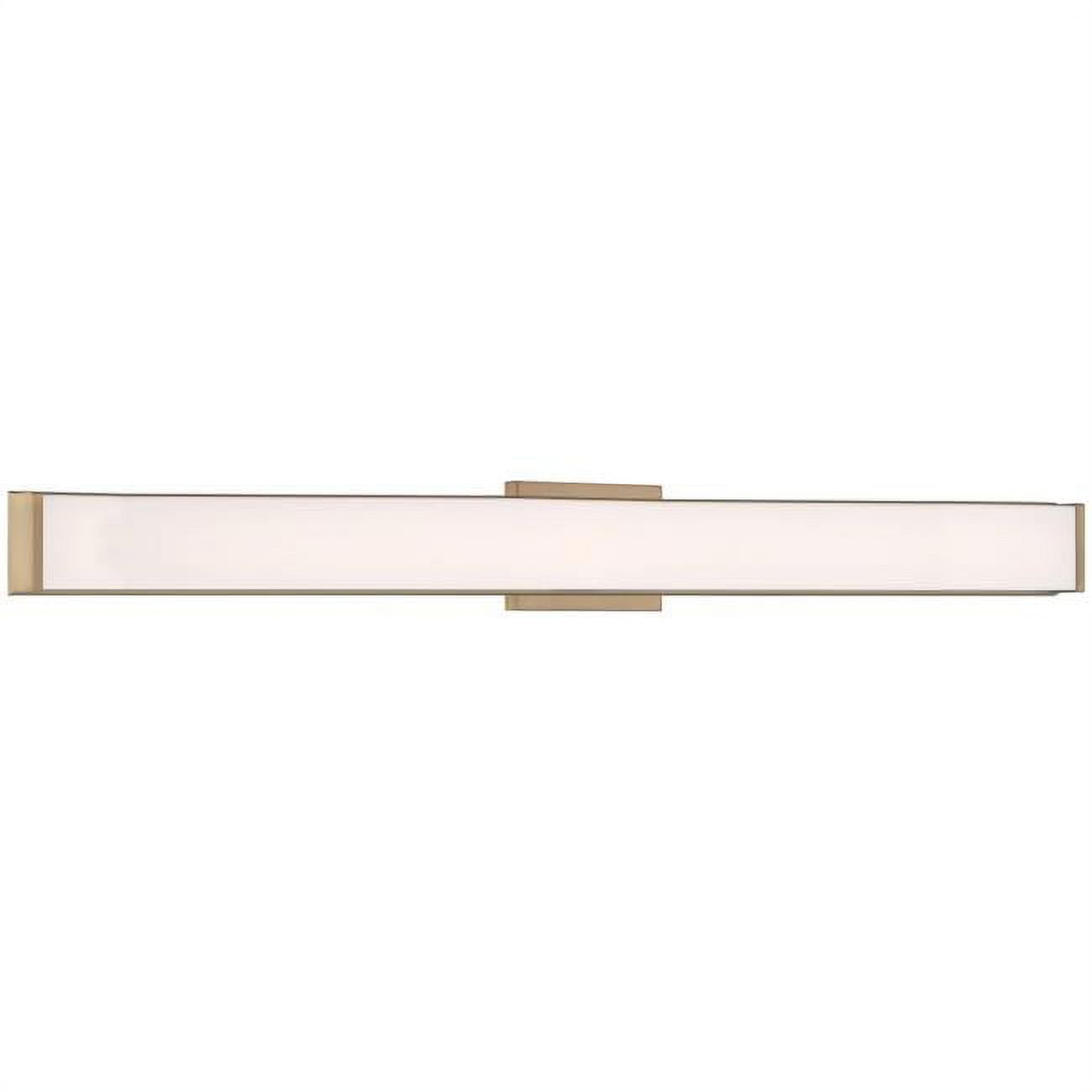 Picture of Access Lighting 62573LEDD-ABB-ACR Citi 48 in. Antique Brushed Brass LED Vanity Wall Light&#44; Acrylic Lens
