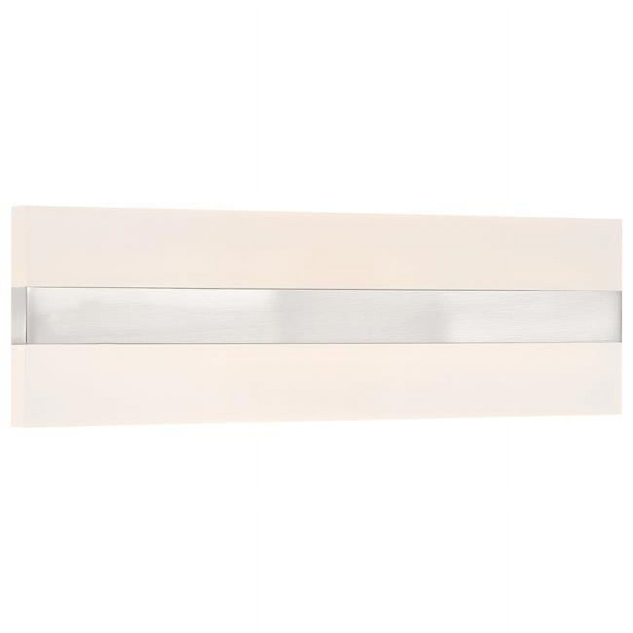 Picture of Access Lighting 62591LEDD-BS-ACR Netherton 18 in. Brushed Steel Bi-Directional LED Vanity Wall Light, Acrylic Lens