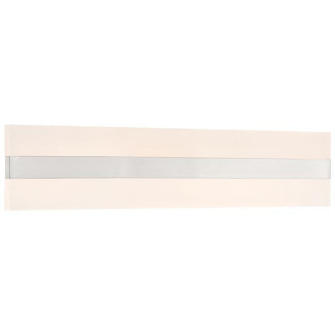 Picture of Access Lighting 62592LEDD-BS-ACR Netherton 24 in. Brushed Steel Bi-Directional LED Vanity Wall Light, Acrylic Lens
