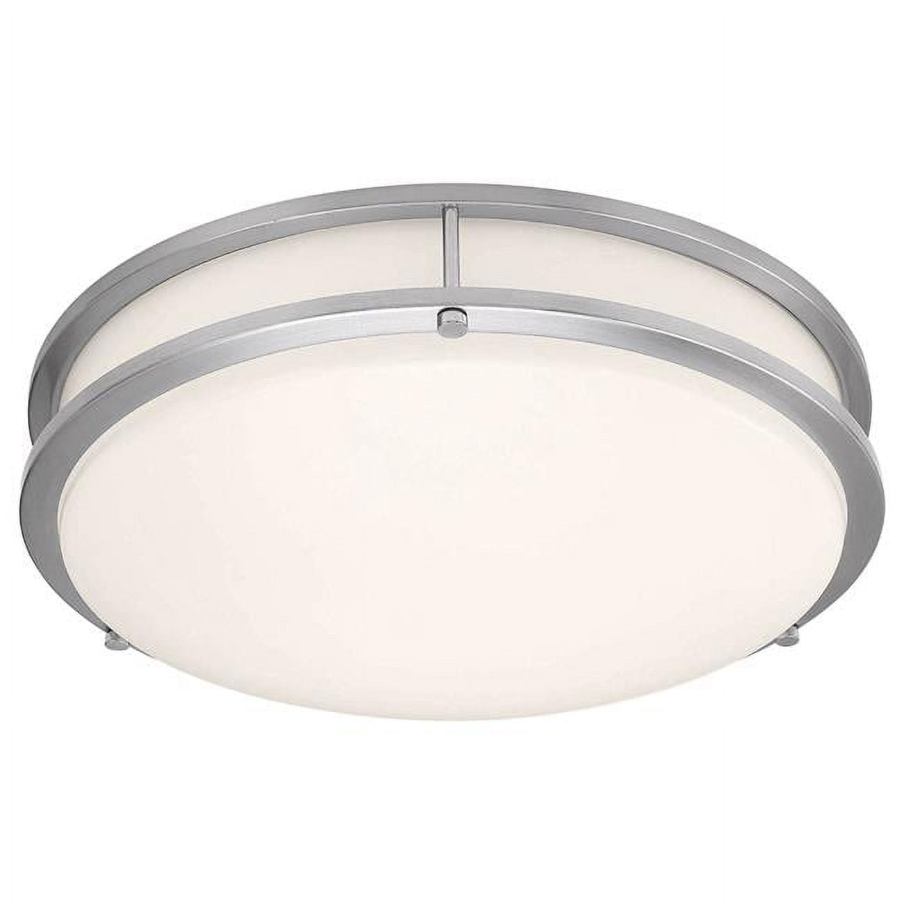 Picture of Access Lighting 20500LEDDCS-BS-ACR 12 in. Solero II LED Flush Mount Ceiling Light&#44; Brushed Steel