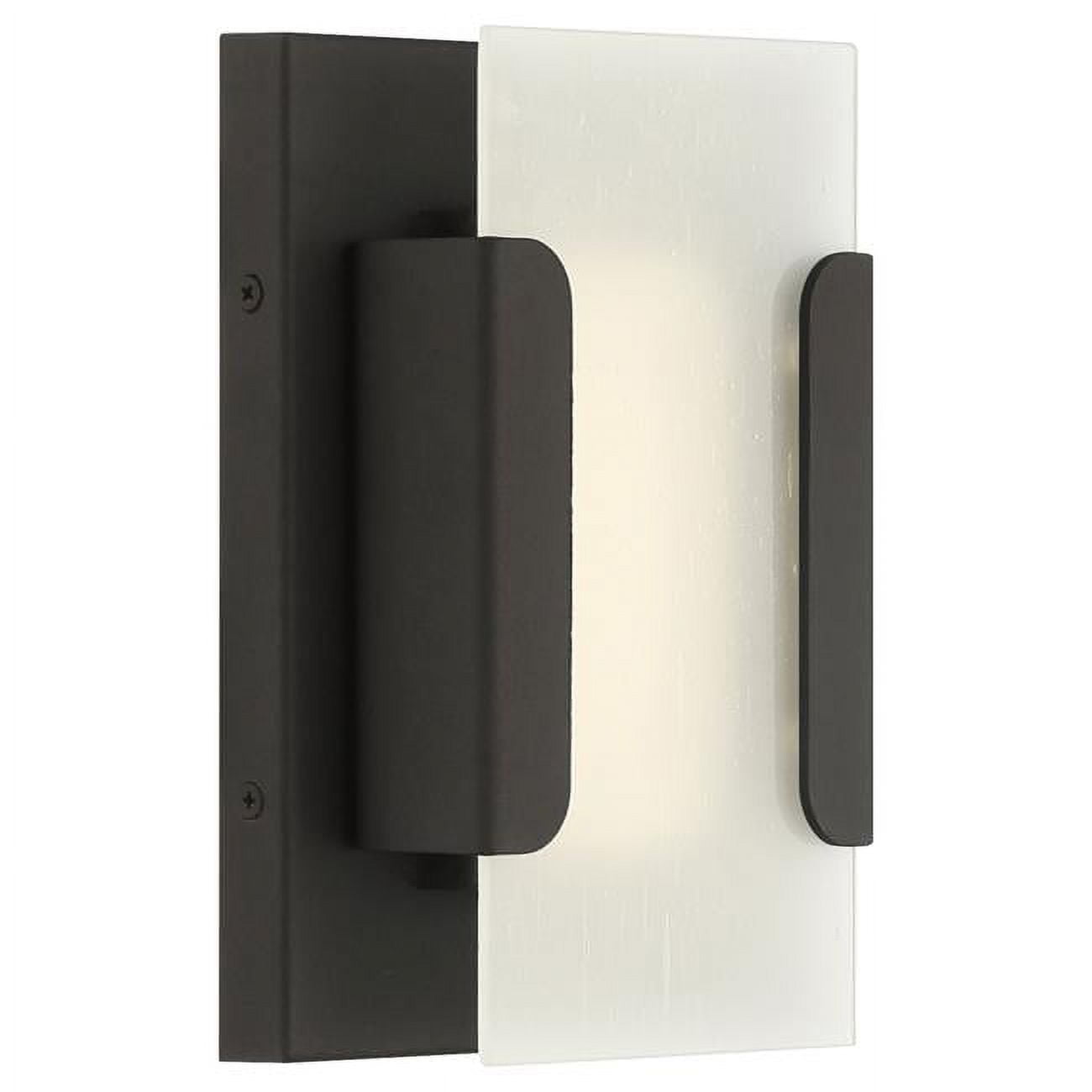 Picture of Access Lighting 20001LEDDMG-BRZ-SDG 6 x 8 in. Outdoor LED Wall Mount&#44; Bronze & Seeded Glass