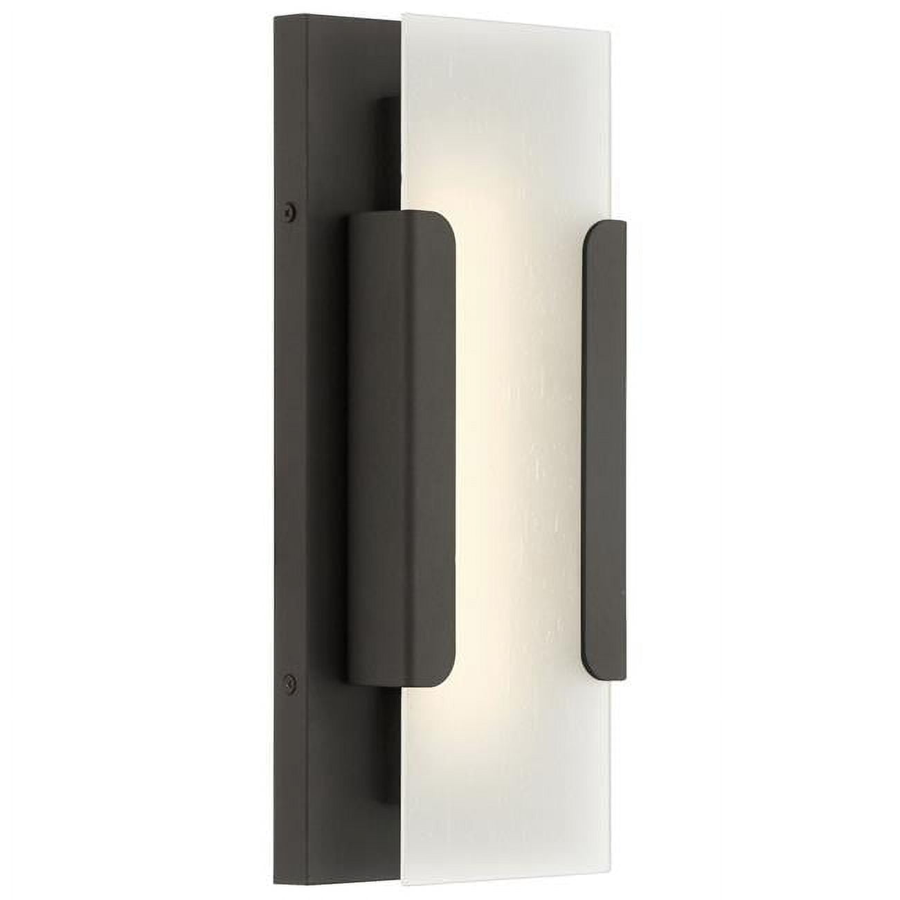 Picture of Access Lighting 20002LEDDMG-BRZ-SDG 6 x 6 in. Outdoor LED Wall Mount&#44; Bronze & Seeded Glass