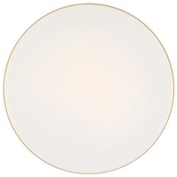 Picture of Access Lighting 20826LEDD-ABB-OPL 14 in. 30W Roma LED Flush Mount&#44; Antique Brushed Brass