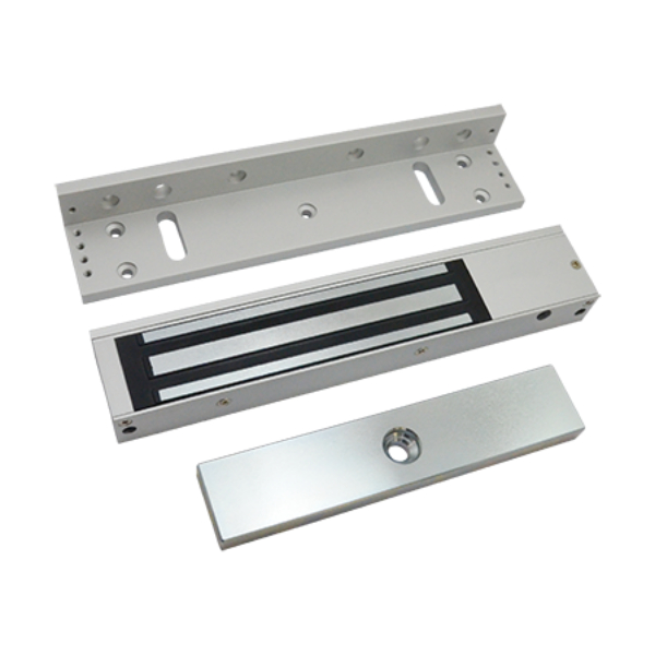 Picture of ACTi PLOC-2002 600 lbs Magnet Lock & Bracket&#44; Silver