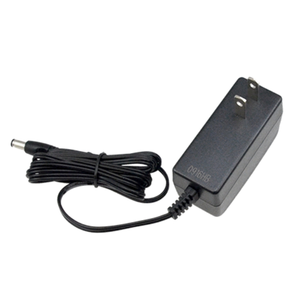 PPBX-0023 12V 2A Power Adapter with DC Plug, Black