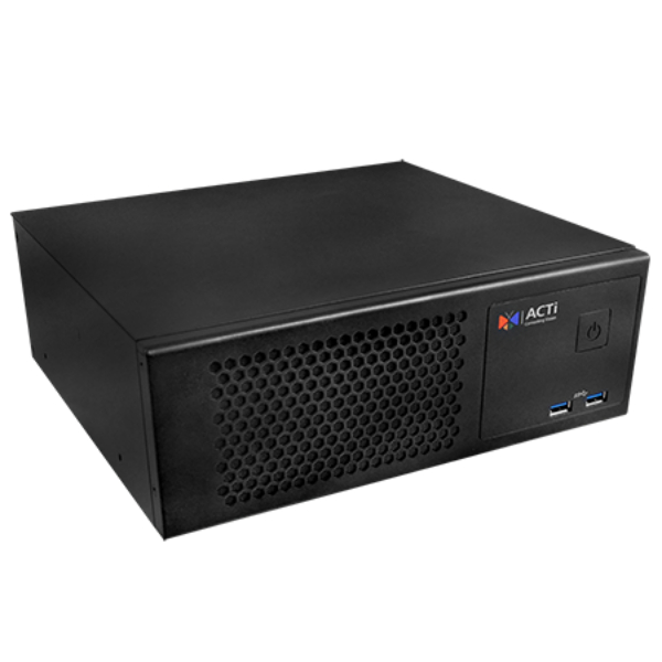 SHM-102 200 Channel 1 Bay Mini Standalone System Health Management Server with HDMI, DVI & Display Port, Black