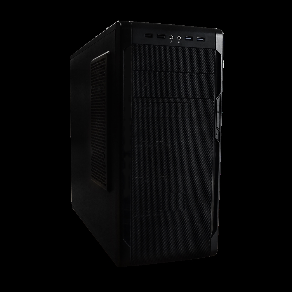 GNR-350 100 Channel 6 Bay Tower Standalone Network Video Recorder - Black
