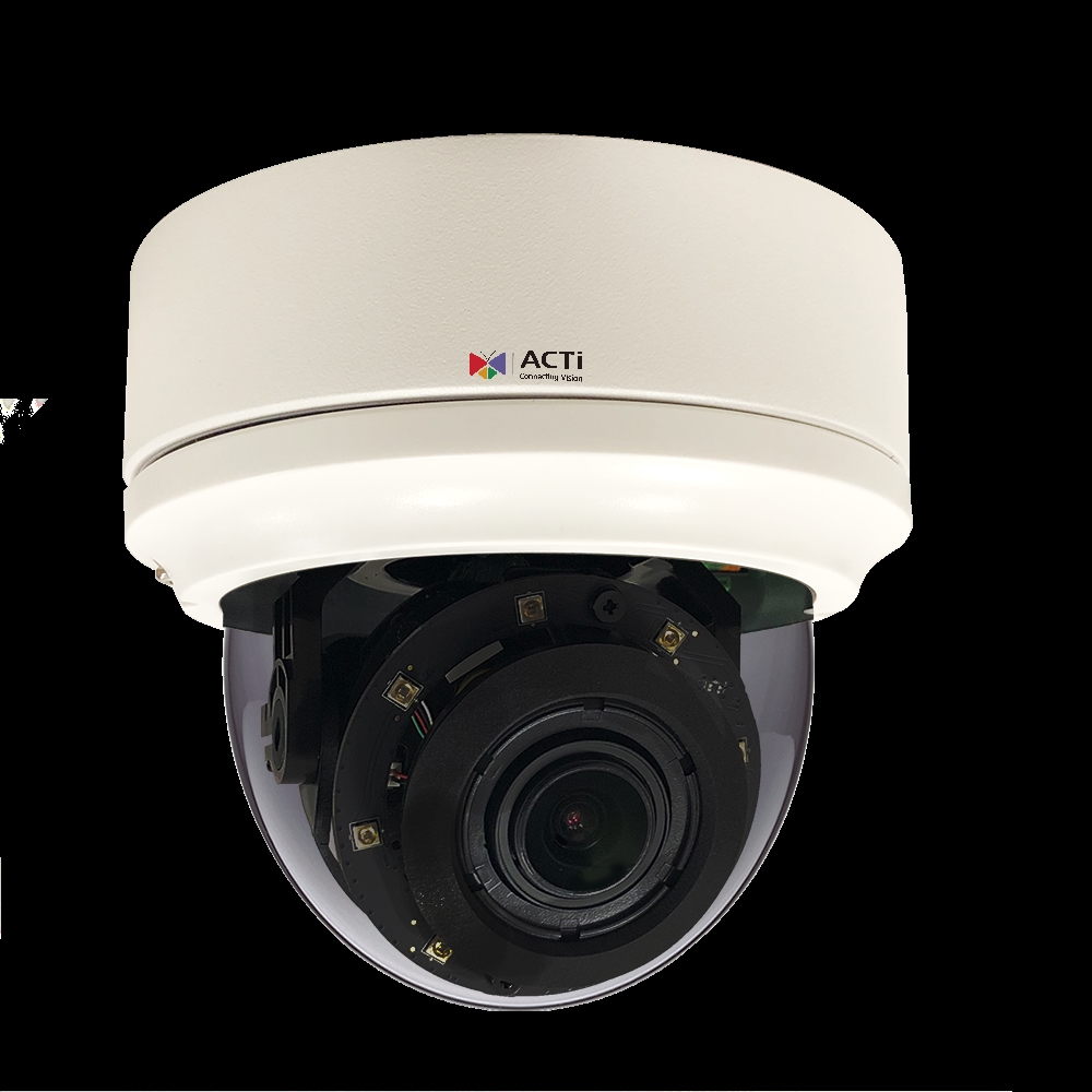 A826 5MP Deep Learning AI Outdoor Zoom Dome with Adaptive IR, Extreme WDR & 4.4x Lens