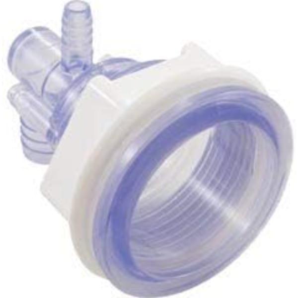 228-0408 0.75 in. Threaded Poly Storm Jet Body, Clear