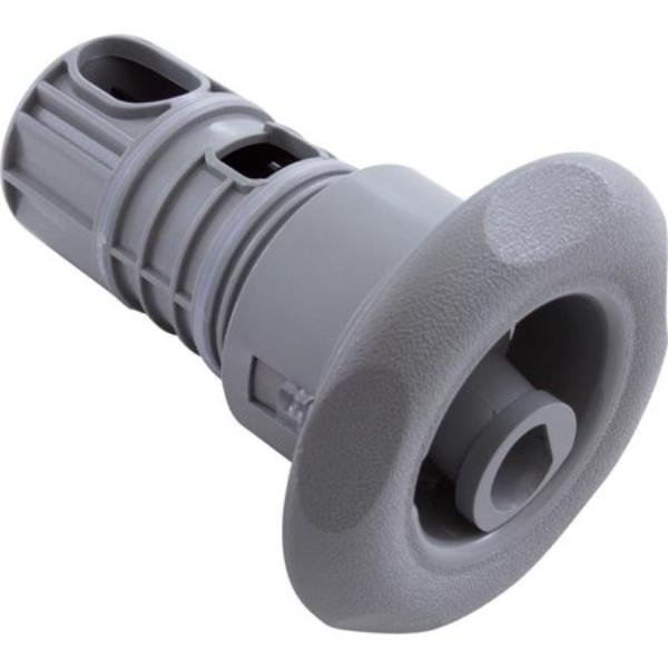 Balboa Water Group 950335 Pentair Luxury Barrel Turbo Swirl Jet Insert - Scallop Spa Jet Replacement, Gray
