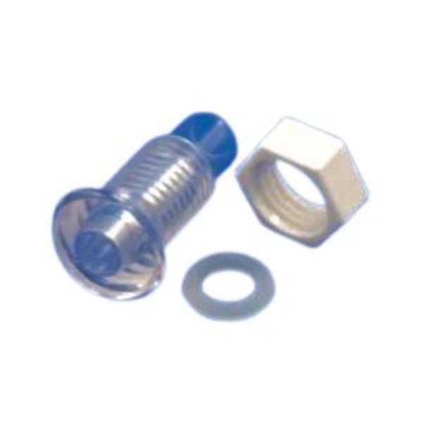 55-1157 Mini POL LED Lens - 0.625 in. with Nut & Gasket, Replacement Pool & Spa Light Component
