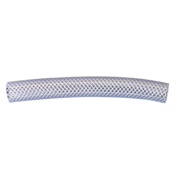 1407-85 0.75 in. Clear Braided Hose