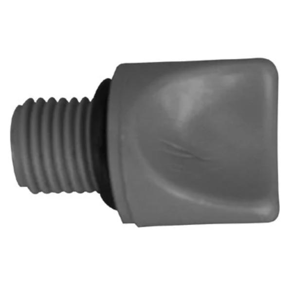 1510-332G 0.375 in. Air Relief Knob, Gray