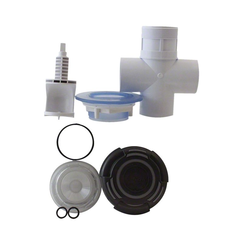 X279625 2 in. EFX 2018 Plus LED Diverter Assembly Kit, Gray