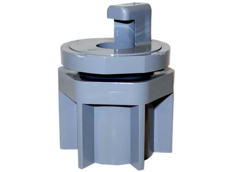 6540-638 2 in. Suction Fitting Filter - Gray