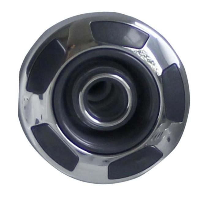 29525-012-999 2 in. CMP Pro-Loc 200 Crown Directional Face Jet Insert, Stainless Gray & Clear