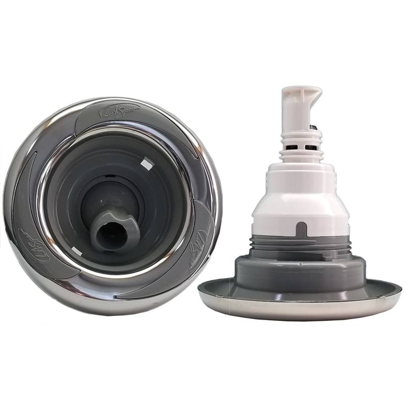 PL-41046SS 5.5 in. Roto Stainless Steel Threaded Jet Insert, Gray