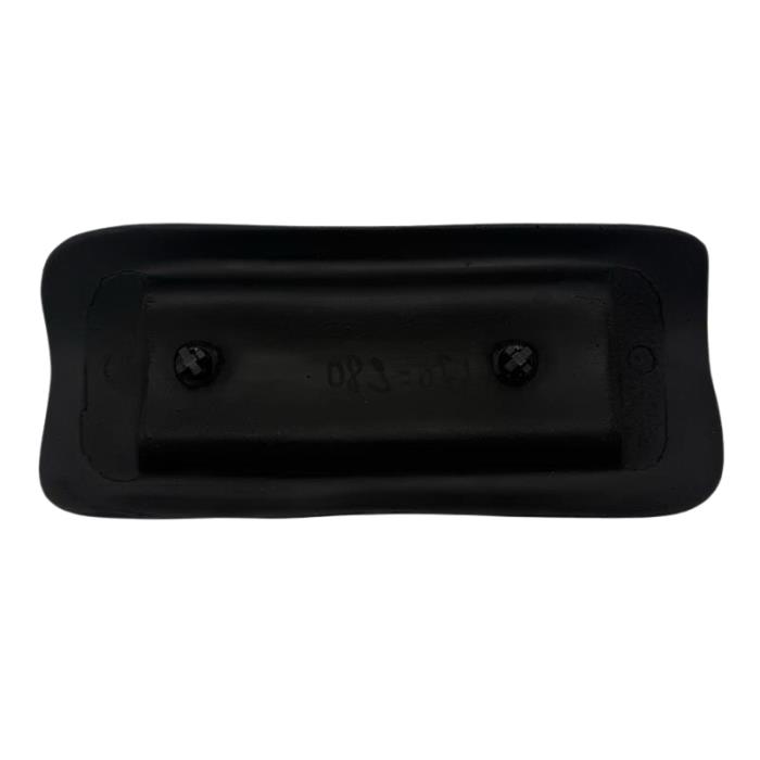 3200150 11 x 4.5 in. Bay Rectangle Pillow with 5 in. Pegs, Black