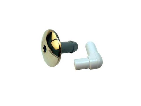 PLU23028-392-000 SQR Air Injector with Single Hole & 90 deg Fitting
