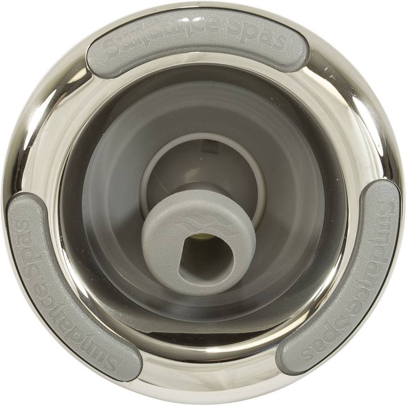 6541-557 Rotating Intelli-Jet LX Face with Escutcheon, Gray