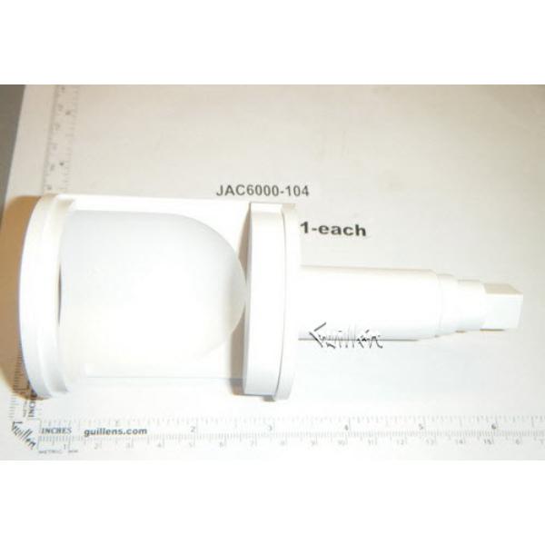 6000-104 Diverter Self-Cleaning Gate - White