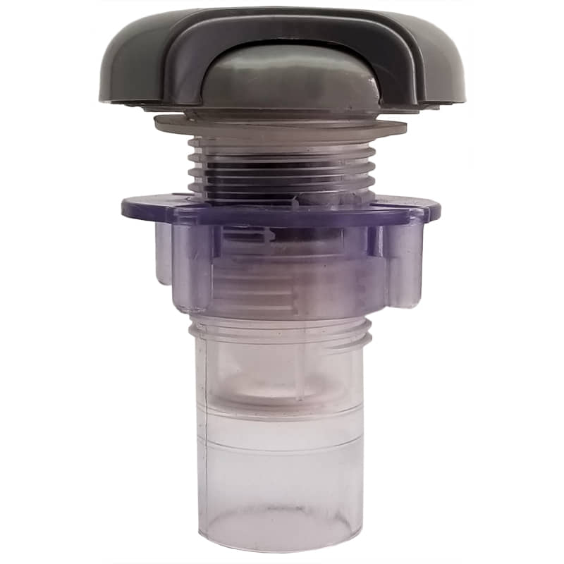PL-45109L Crescent Air Control with LED Trim, Gray