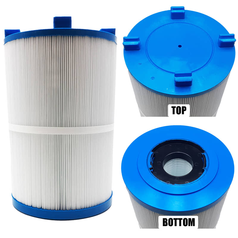 C-7367DF 75 sq. ft. Castle Top Twist Lock Filter Cartridge