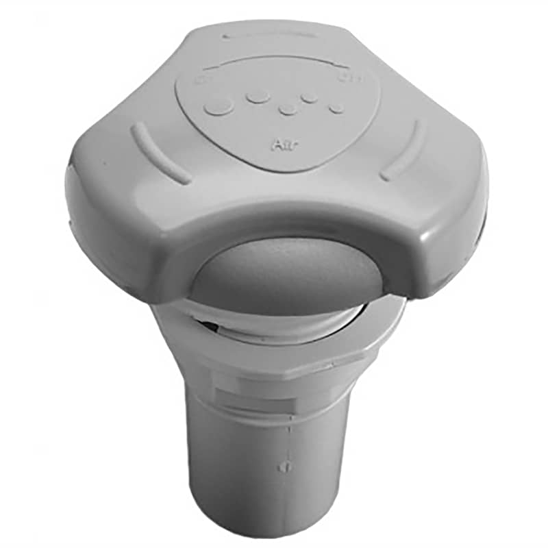 108-214 Long Teardrop Air Control Valve, Gray