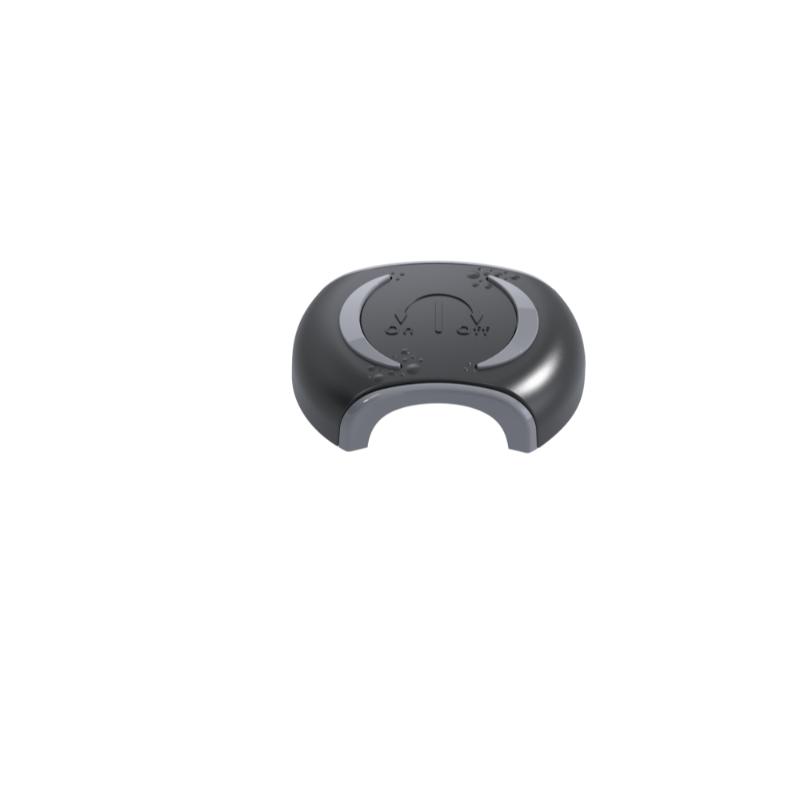 660-7608-DSG 1 in. Orion LED Air Control Valve - Replacement Spa Air Flow Control Component, DSG & Clear