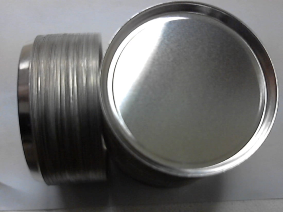 307140001 Disposable Aluminum Sample Pan for Scale - Pack of 250