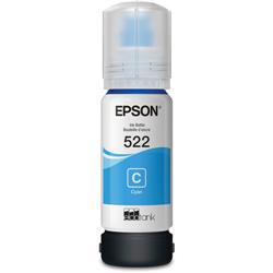 T522220-S Ink Bottle - Dye  Cyan - Page Yield 7500 -  Epson Compatible
