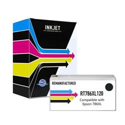 Picture of Epson Compatible T786XL120 Inkjet Cartridge - Black - Page Yield 2600