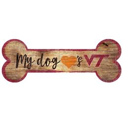 Virginia Tech University Dog Bone Sign