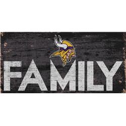 N0731-MIN Minnesota Vikings Family Sign
