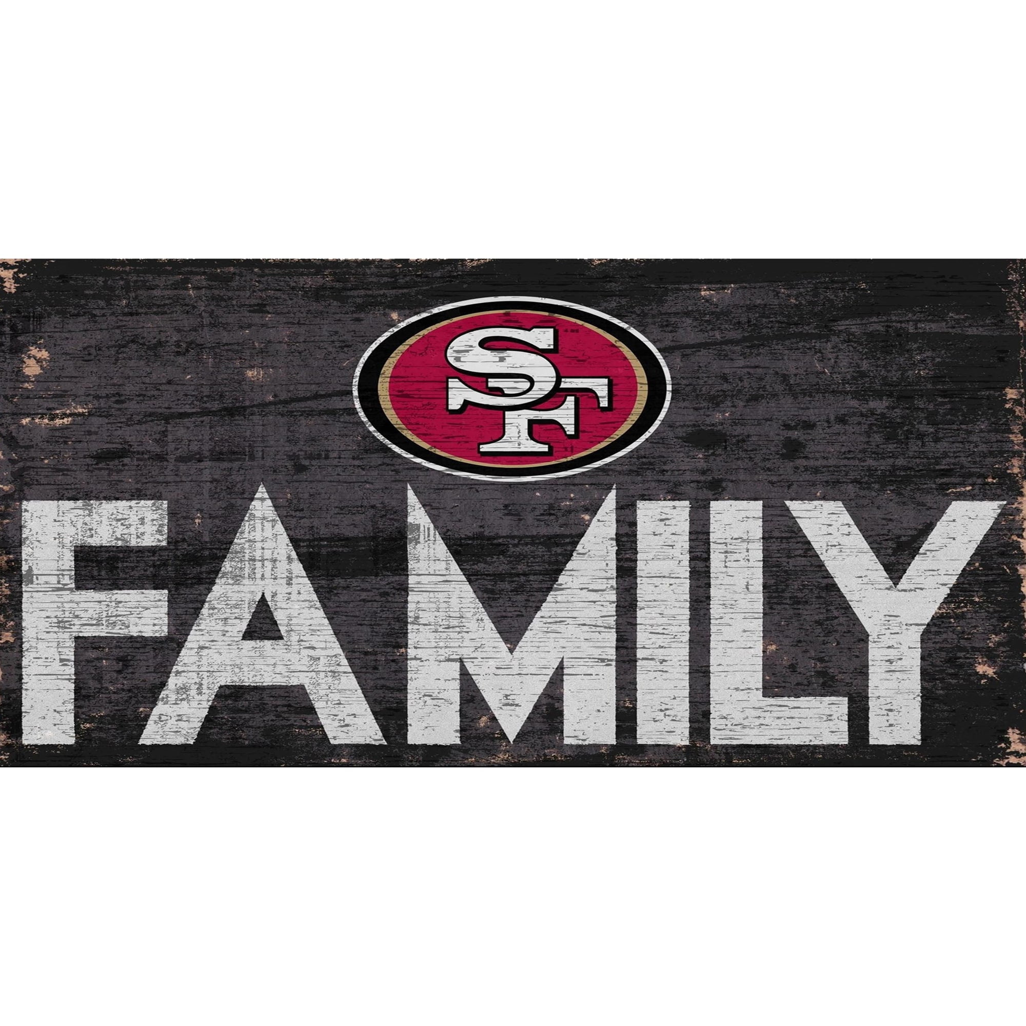 Picture of Adventure Furniture N0731-SFF San Francisco 49ers Family Sign