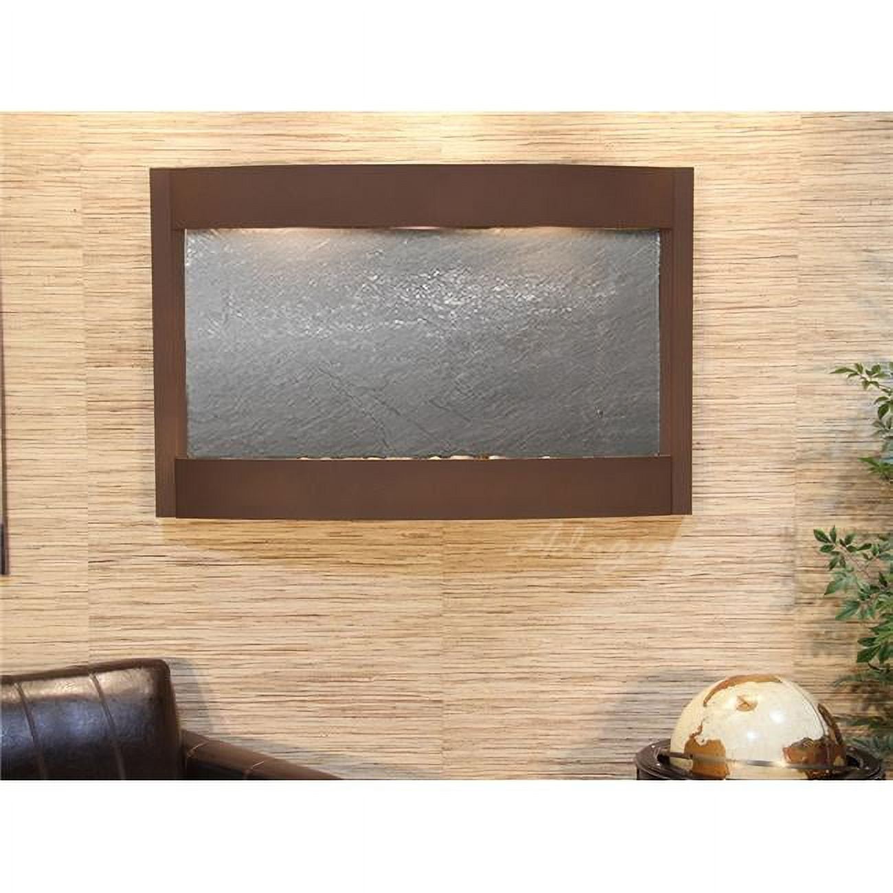 Calming Waters Woodland Brown Black Featherstone Wall Fountain