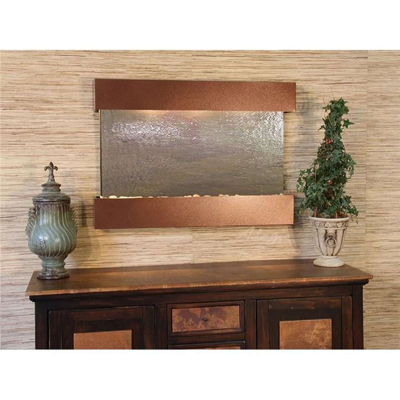 Reflection Creek Woodland Brown Multicolor Featherstone Wall Fountain