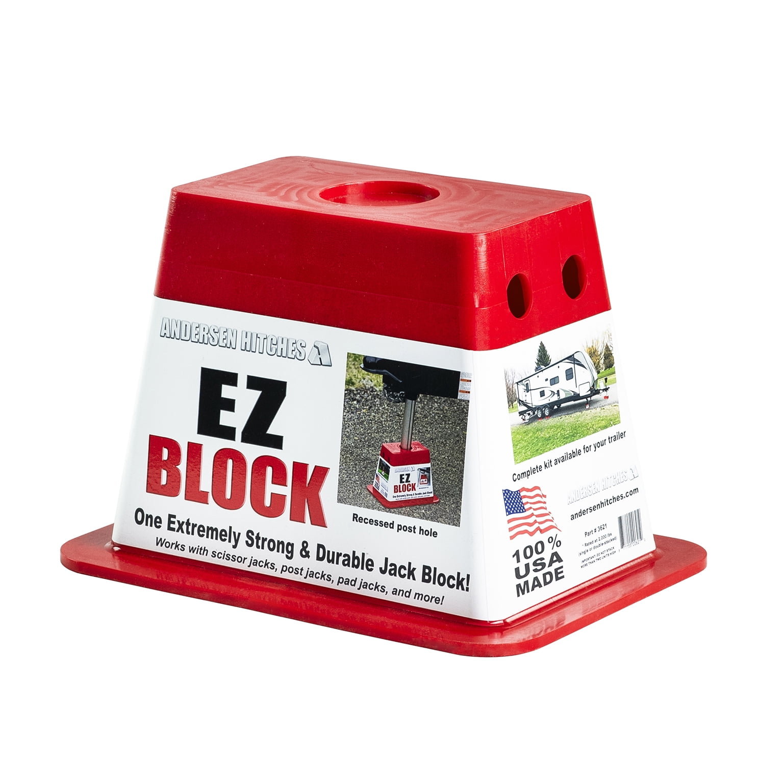 Picture of Andersen 3621 EZ Block Rectangle jack block