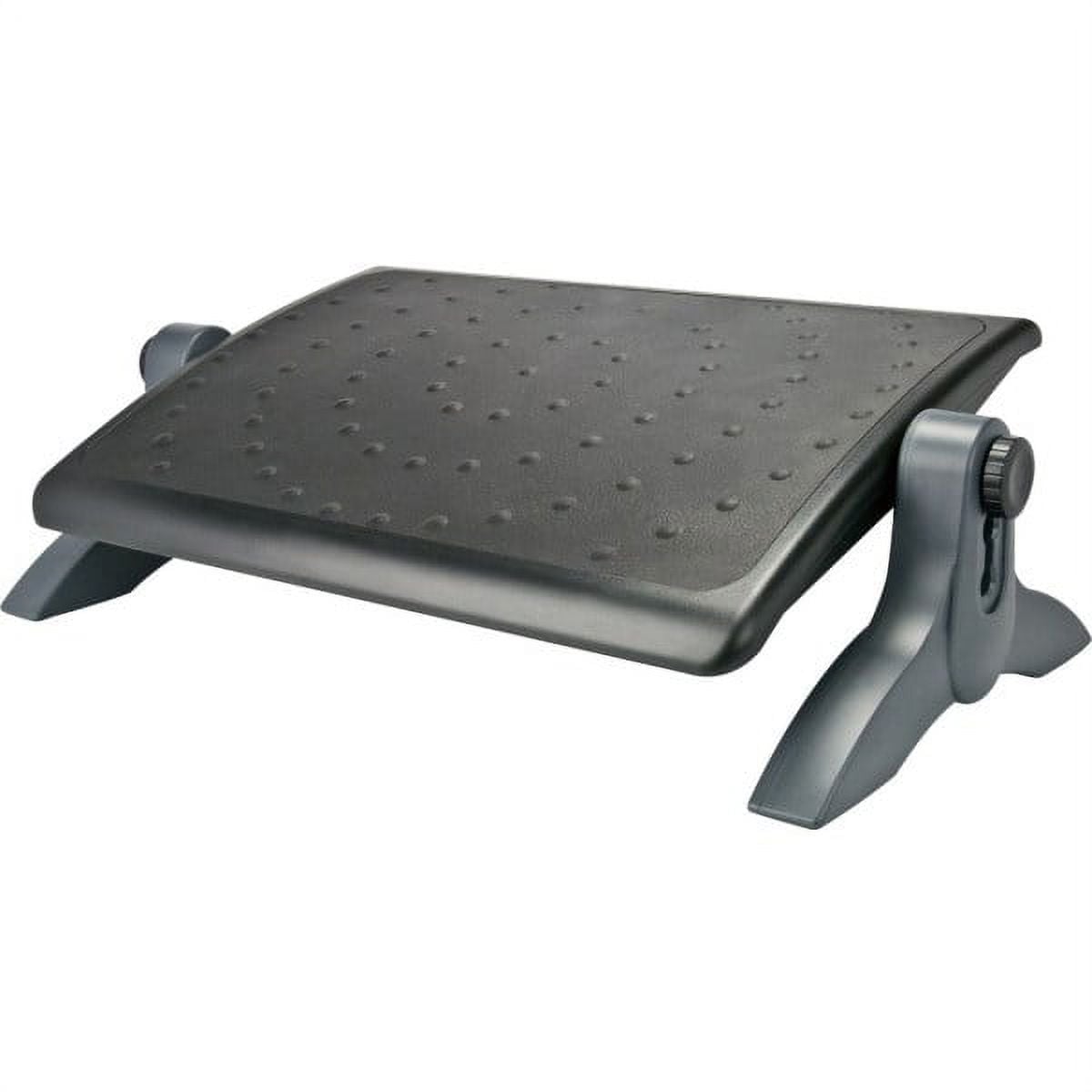 Innovative Foot Rest with Rubber Padding - Red & Gray