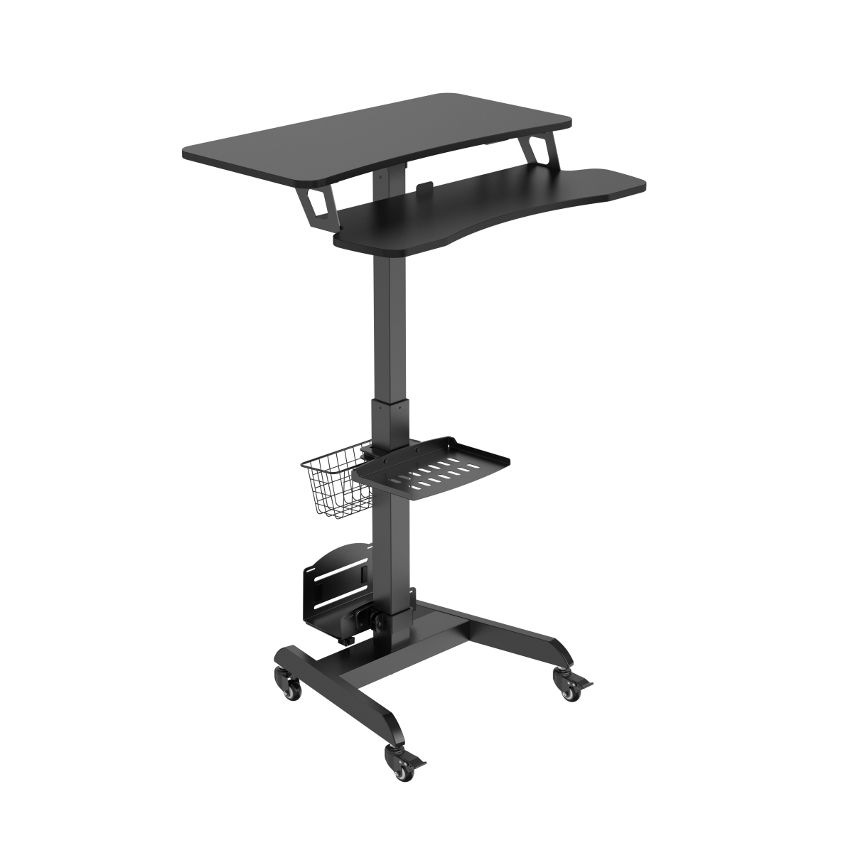 EPW-01 Mobile Sit-Stand PC Workstation -  Everise