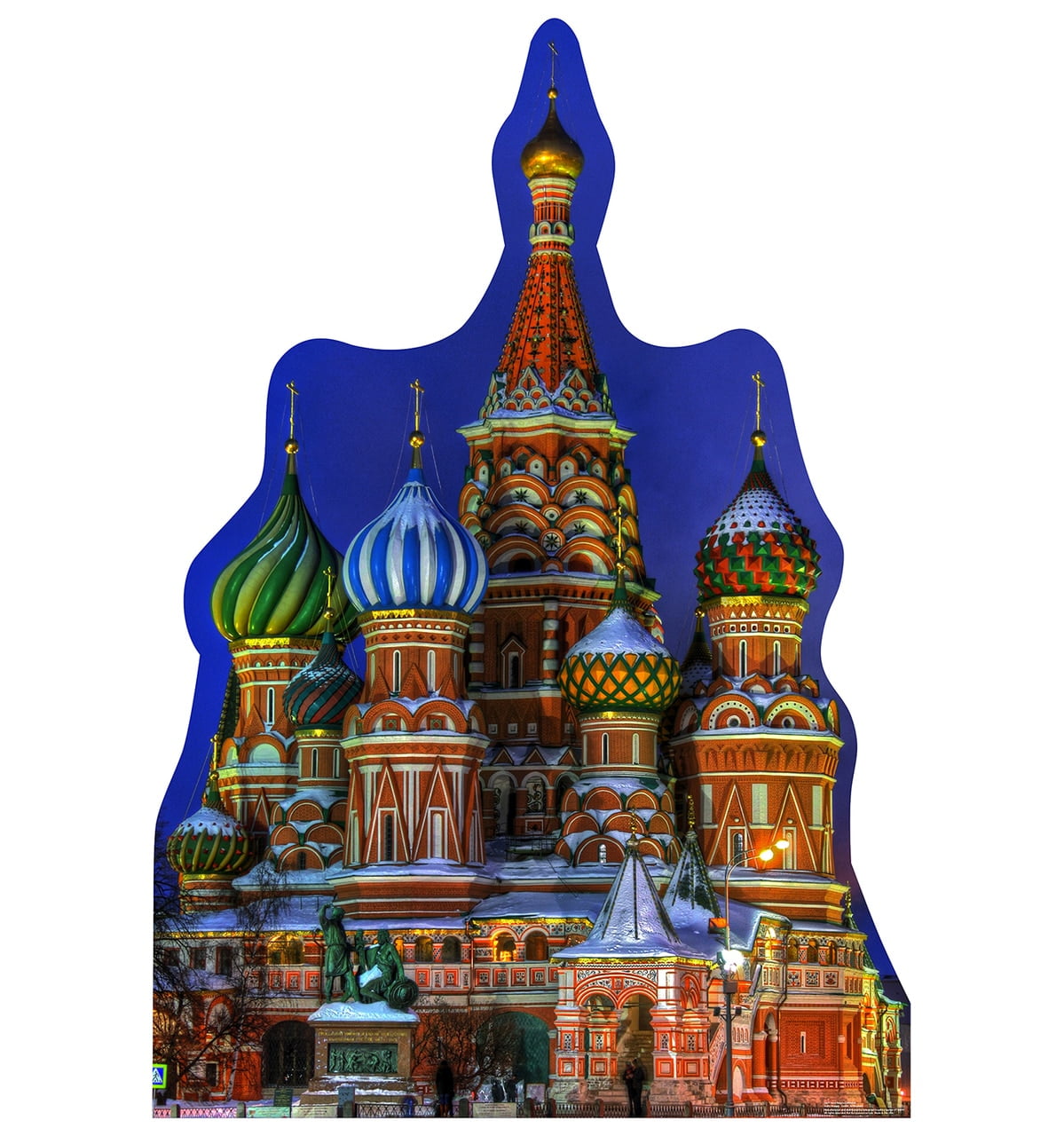 Saint Basils Cathedral Cardboard Standup - 66 x 45 in.