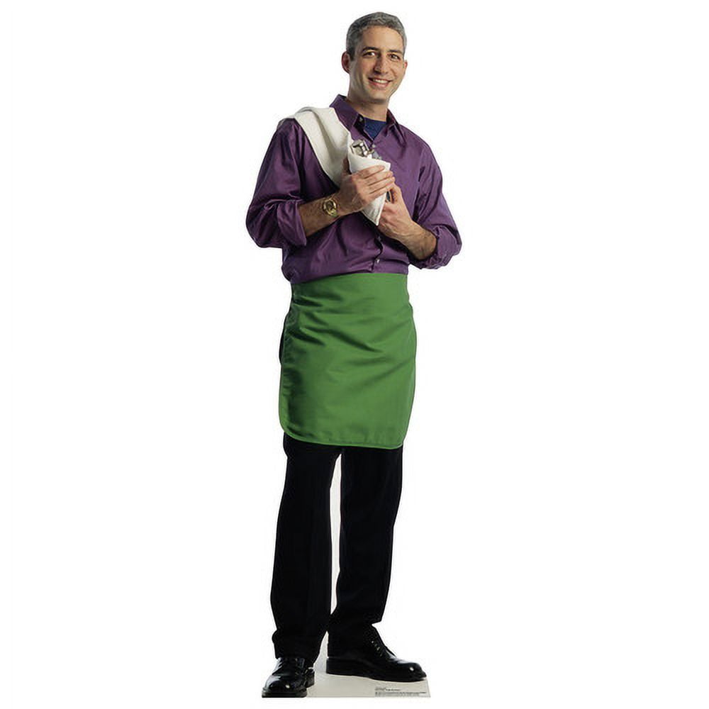 Picture of Advanced Graphics 1958 70 x 22 in. Green Apron Bartender Cardboard Standup