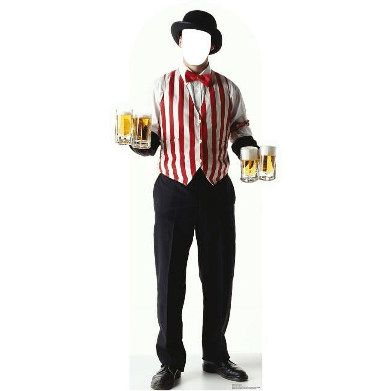 Picture of Advanced Graphics 1960 72 x 32 in. Carnival Bartender Standin Cardboard Standup
