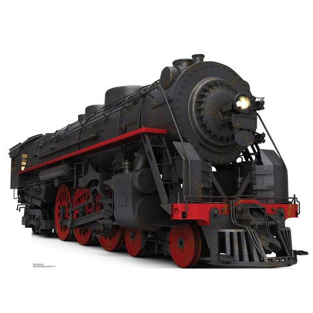 Picture of Advanced Graphics 1998 46 x 64 in. Black & Red Steam Train Cardboard Standup