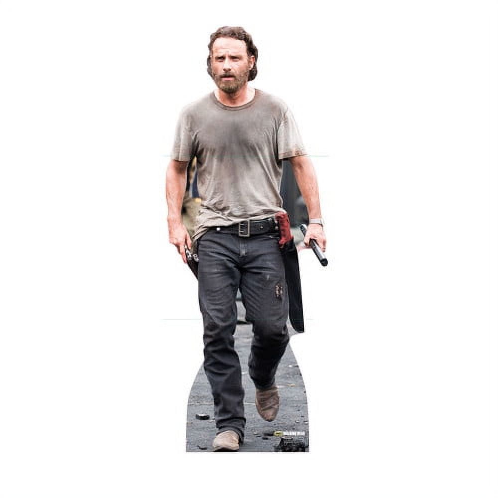 2086 70 x 26 in. Rick Grimes - AMCs The Walking Dead Cardboard Standup -  Advanced Graphics