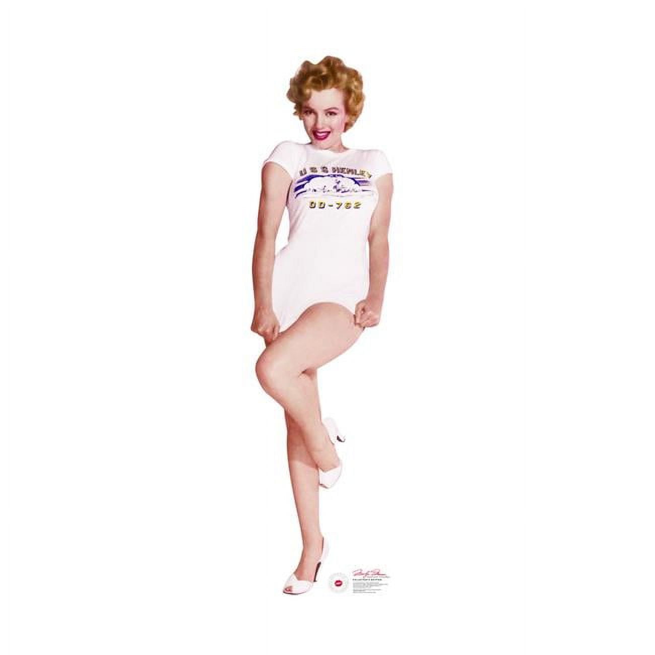 Picture of Advanced Graphics 2121 70 x 18 in. Marilyn Monroe T-Shirt - Collectors Edition Cardboard Standup