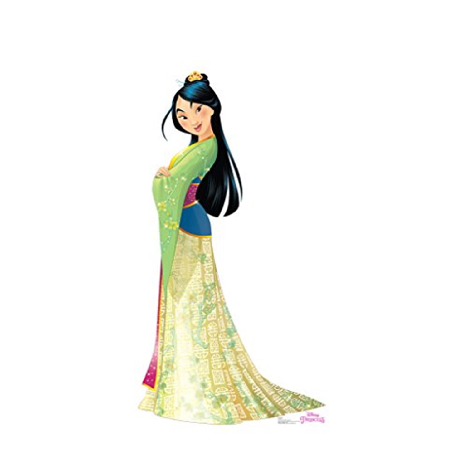 62 x 33 in. Mulan - Disney Princess Friendship Adventures Cardboard Standup -  GiftsGoneWild, GI2517515