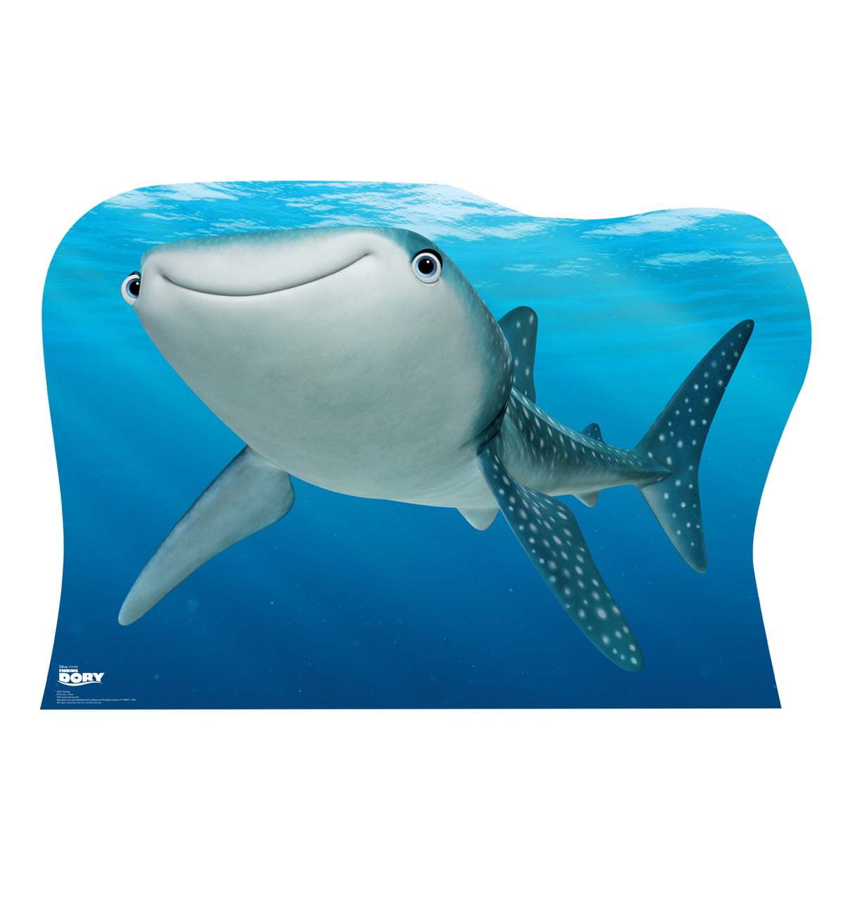 37 x 49 in. Destiny - Finding Dory Cardboard Standup
